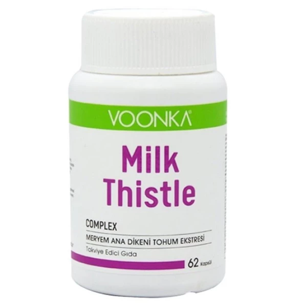 Voonka Milk Thistle 62 Kapsül ürün görseli