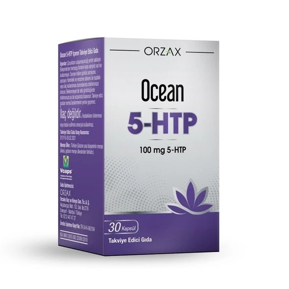 Ocean 5-HTP 100 mg 30 Kapsül ürün görseli