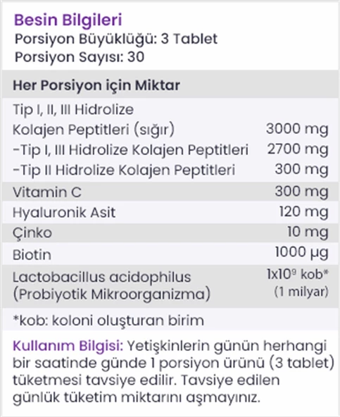 Suda Collagen Multiform 90 Tablet - Resim 2