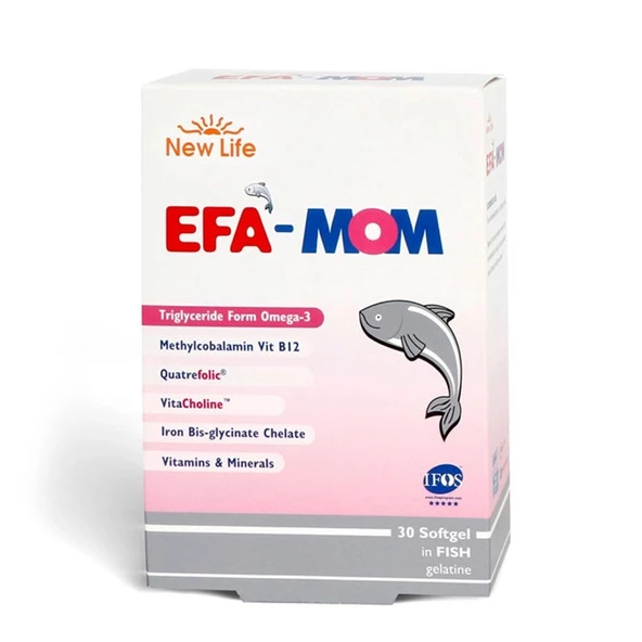 New Life EFA Mom 30 Kapsül ürün görseli