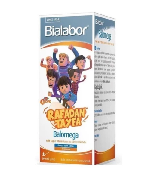 Bialabor Balomega Şurup 200 ml - Rafadan Tayfa ürün görseli