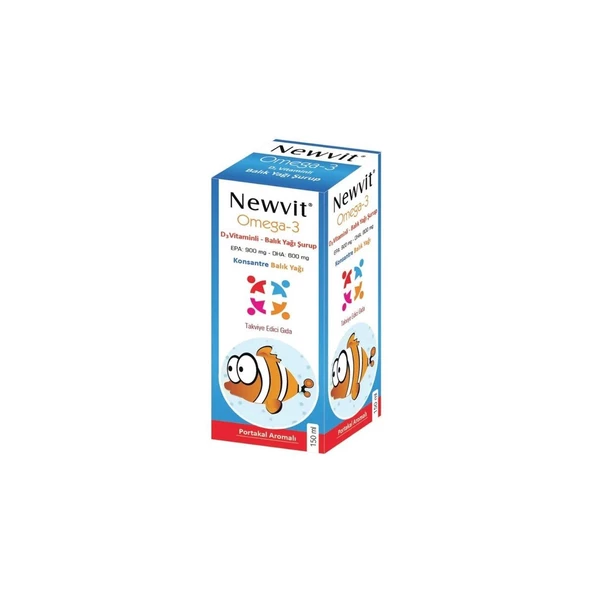 Newvit Omega 3 Şurup 150 ml ürün görseli