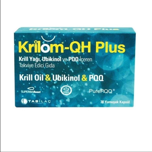 Krilom QH Plus 30 Yumuşak Kapsül ürün görseli