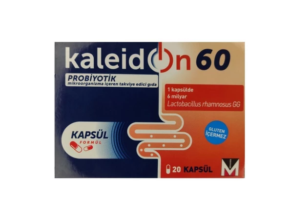 Kaleidon 60 mg 20 Kapsül ürün görseli