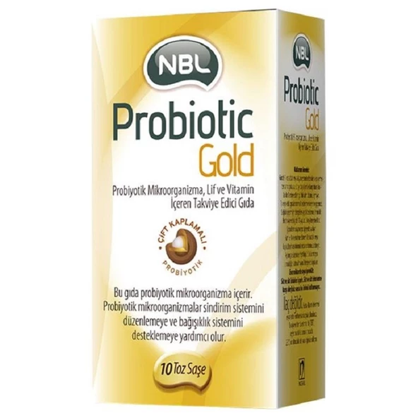 NBL Probiotic Gold 10 Saşe ürün görseli