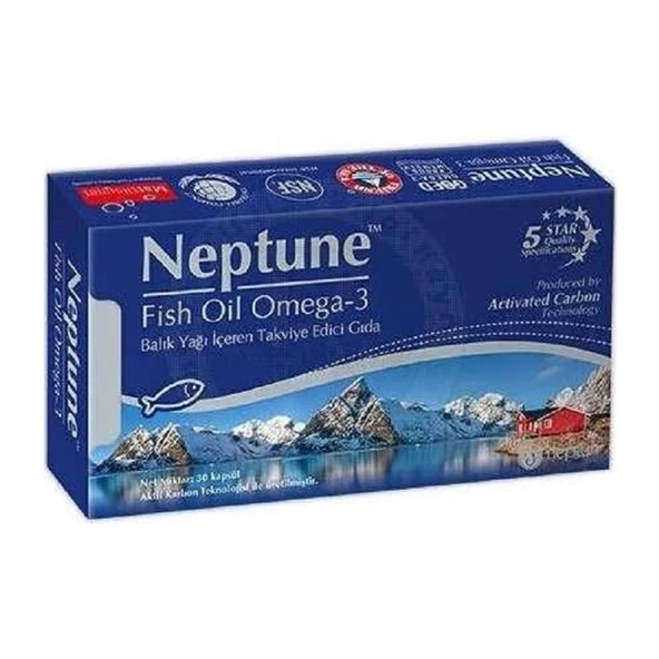 Neptune Fish Oil Omega-3 30 Kapsül ürün görseli