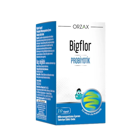 Bigflor Probiyotik 10 Kapsül ürün görseli