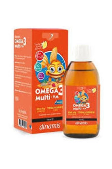 Dinamis Omega 3 Mutivitamin & Multimineral 150 ml ürün görseli