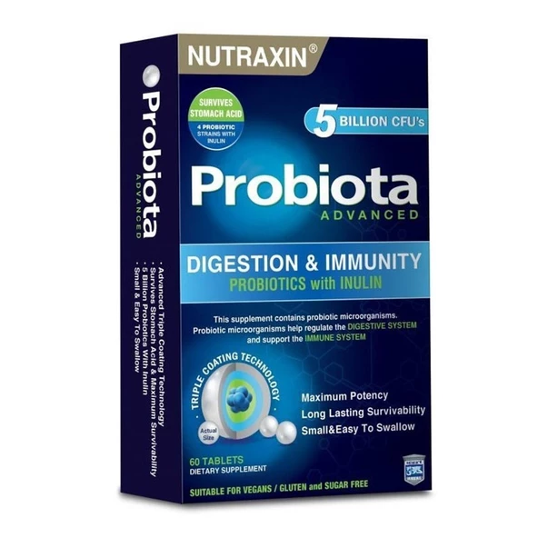 Nutraxin Probiota Advanced 60 Tablet ürün görseli