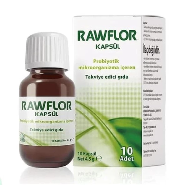 Rawflor 10 Kapsül ürün görseli