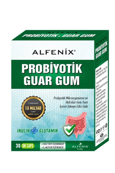 Alfenix Probiyotik Guar Gum 30 Kapsül ürün görseli