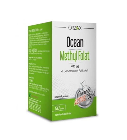 Ocean Methyl Folat 30 Tablet ürün görseli