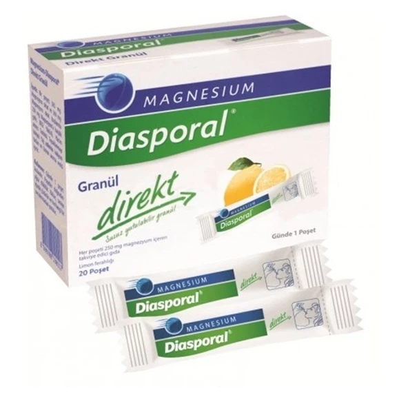 Magnesium Diasporal Direkt Granül 20 Poşet ürün görseli