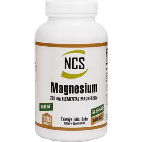 NCS Magnesium Malat Glisnat Taurat 180 Tablet