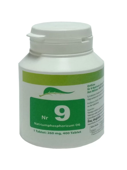 Schüssler Tuzları No: 9 Natriumphosphoricum D6 ürün görseli