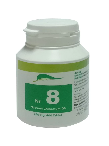 Schüssler Tuzları No: 8 - Natrium Chloratum
