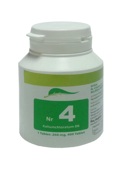 Sasfarma Schüssler Tuzları No: 4 - Kalium Chloratum ürün görseli