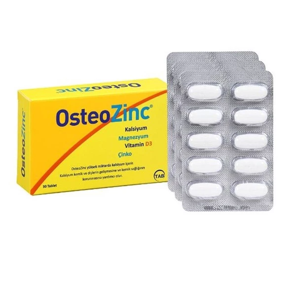 Osteozinc 30 Tablet ürün görseli
