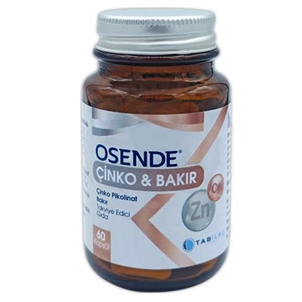 Osende Çinko Bakır 60 Kapsül ürün görseli