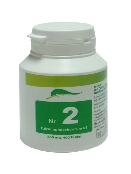 Sasfarma Schüssler Tuzları No: 2 - Calcium Phosphoricum ürün görseli