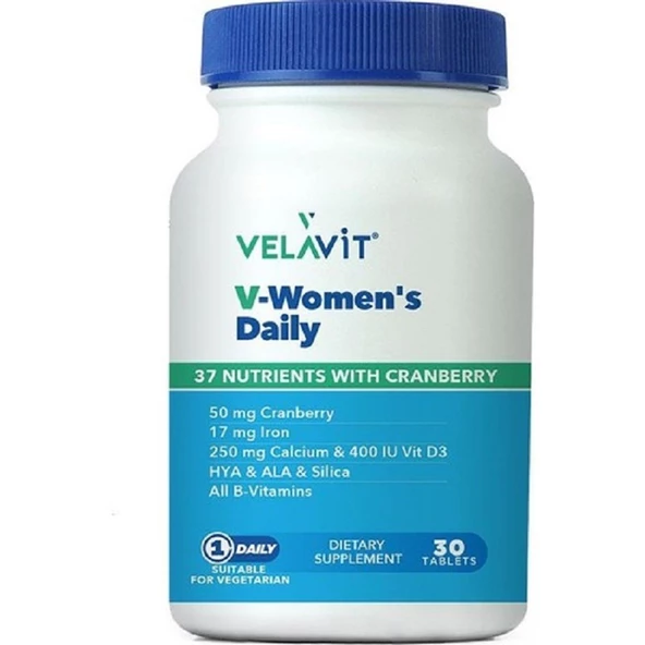 Velavit V-Women's Daily 30 Tablet ürün görseli