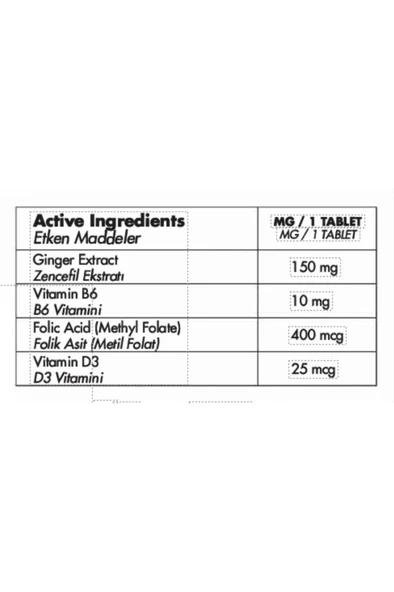 Folidevit 30 Tablet - Resim 2
