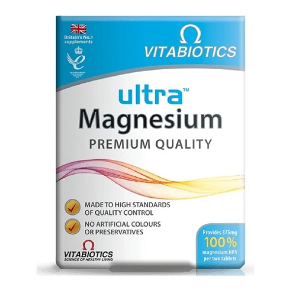 Vitabiotics Ultra Magnesium 60 Tablet ürün görseli