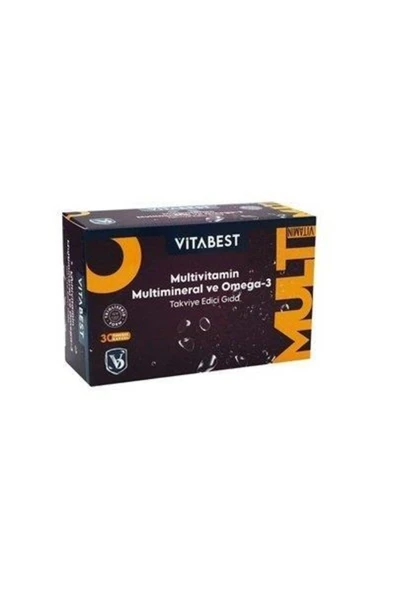 Vitabest Multivitamin 30 Kapsül ürün görseli