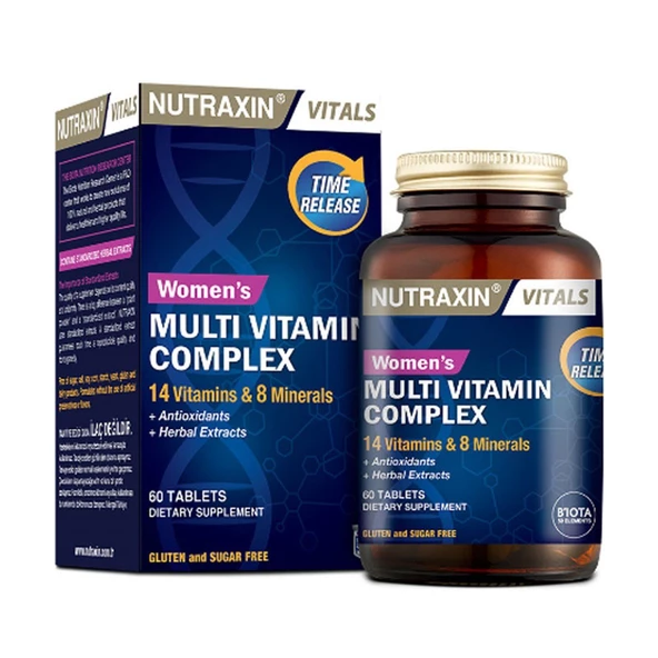 Nutraxin Multivitamin Kadın 60 Tablet ürün görseli
