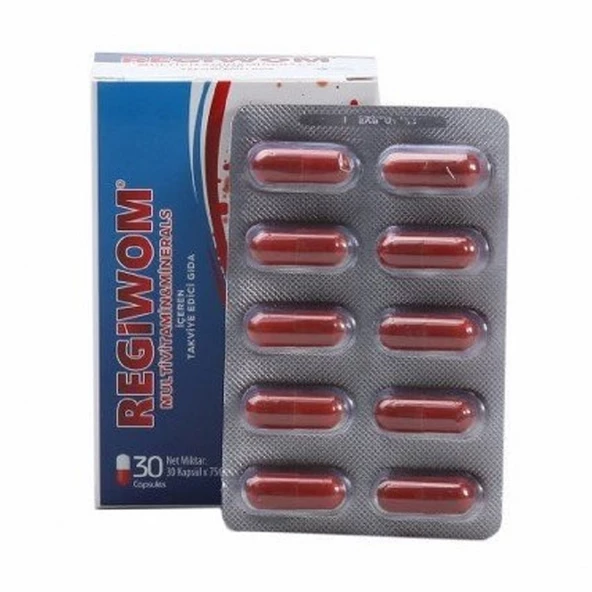 Regiwom Multivitamin & Mineral 30 Kapsül - 2