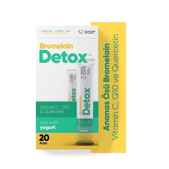 Bromelain Forte Detox 20 Saşe