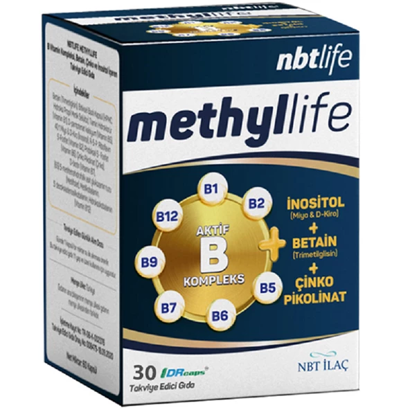 NBT Life Methyllife 30 Kapsül ürün görseli