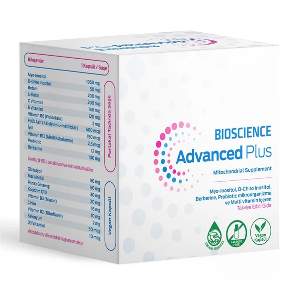 Bioscience Advanced Plus 30 Kapsül ürün görseli