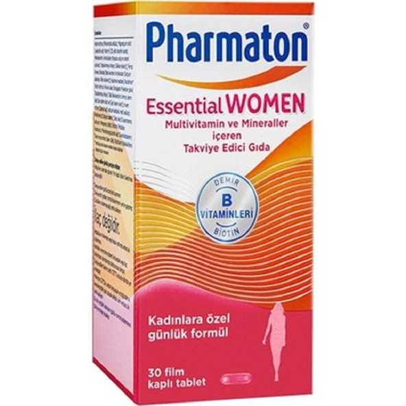Pharmaton Essential Women 30 Tablet ürün görseli