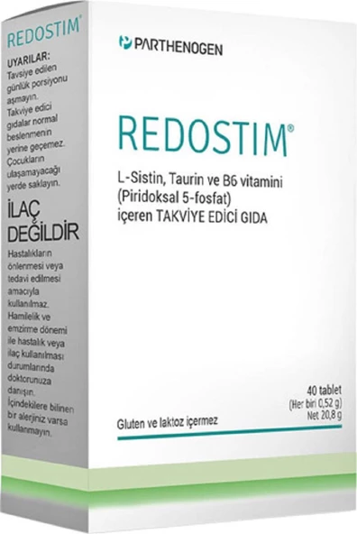 Redostim 40 Tablet ürün görseli