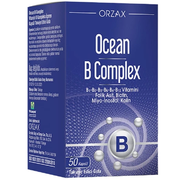 Ocean B Complex 50 Kapsül ürün görseli