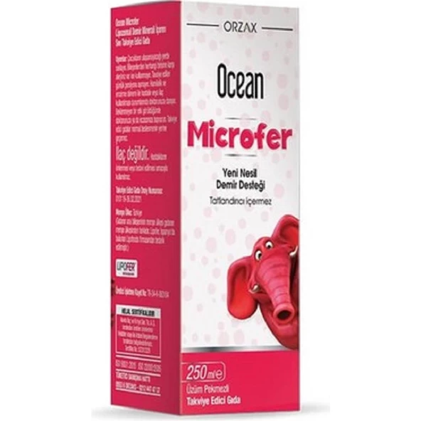 Ocean Microfer Şurup 250 ml ürün görseli