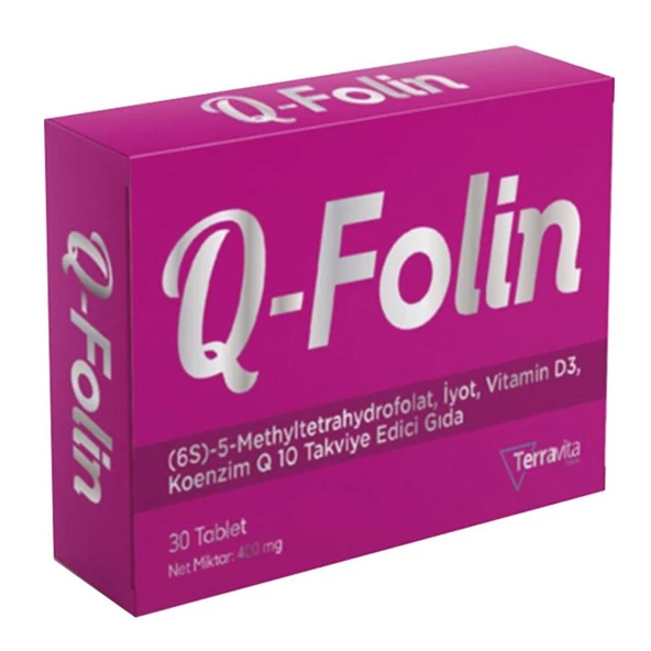 Q-Folin 30 Tablet ürün görseli