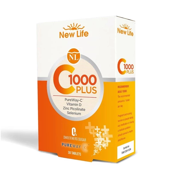 New Life C 1000 Plus 30 Tablet ürün görseli