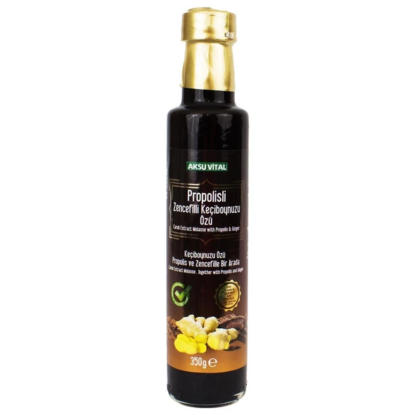 Aksu Vital Propolisli Zencefilli Keçiboynuzu Özü 350 gr ürün görseli