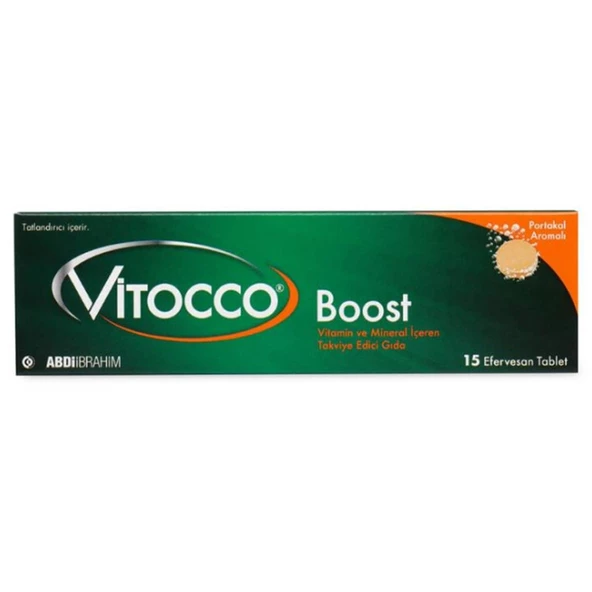 Vitocco Boost 15 Efervesan Tablet ürün görseli