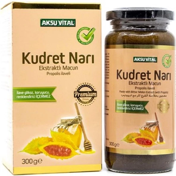 Aksu Vital Kudret Narı Ekstraktlı Macun 300 gr ürün görseli