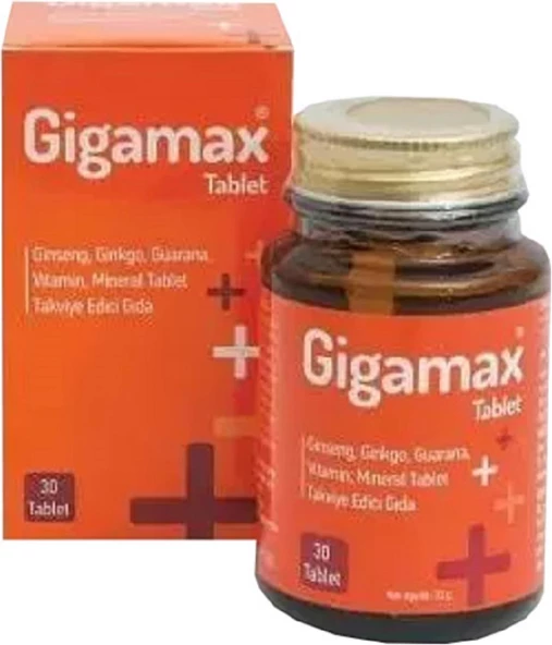 Gigamax 30 Tablet ürün görseli