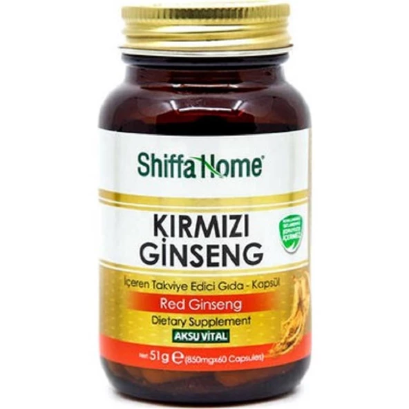 Shiffa Home Ginseng 850 mg 60 Kapsül