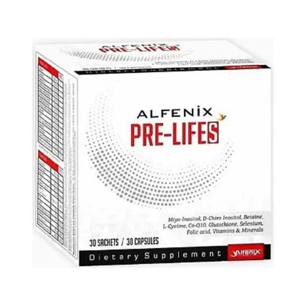 Alfenix Pre-Lifes Mitochondrial Supplement 30 Saşe + 30 Kapsül ürün görseli