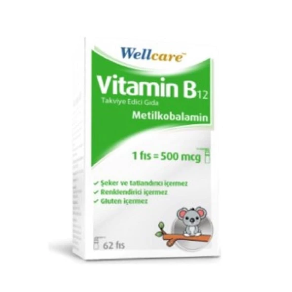 Wellcare Vitamin B12 500 mcg Sprey 5 ml