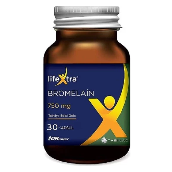 Lifeextra Bromelain 750 mg 30 Kapsül ürün görseli