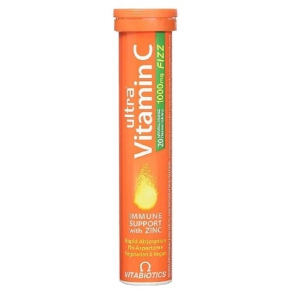 Vitabiotics Ultra Vitamin C 20 Efervesan Tablet