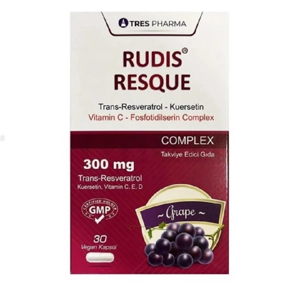 Tres Pharma Rudis Resquecomplex 30 Kapsül ürün görseli