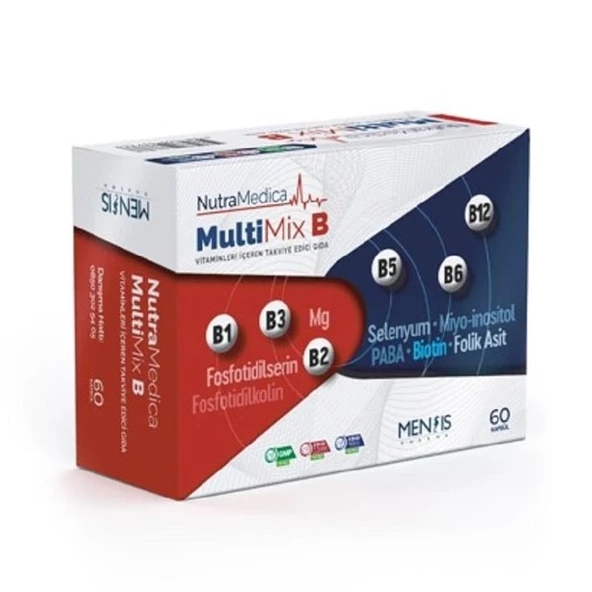 Nutramedica Multimix B 60 Kapsül ürün görseli
